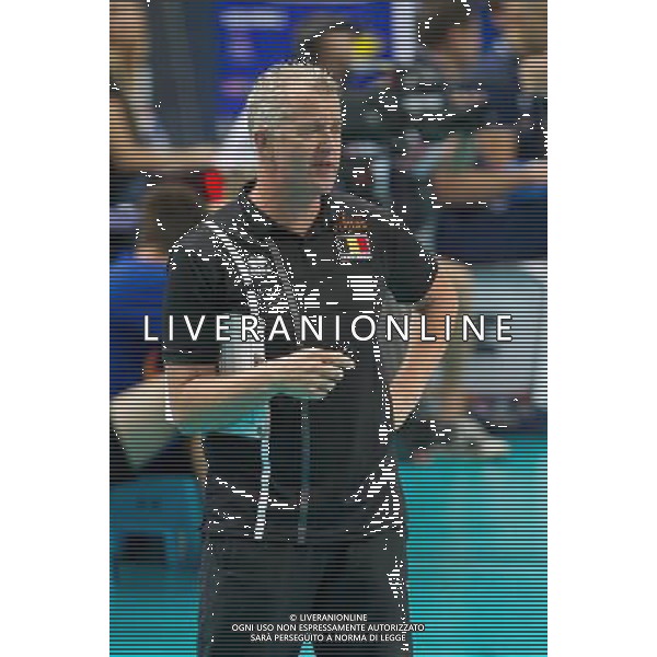 KATOWICE 31.08.2017 SPORT SIATKOWKA CEV MISTRZOSTWA EUROPY W PILCE SIATKOWEJ MEZCZYZN LOTTO EUROVOLLEY POLAND 2017 CEV VOLLEYBALL EUROPEAN CHAMPIONSHIP MEN BELGIUM - ITALY BELGIA - WLOCHY NZ. VITAL HEYNEN TRENER HEAD COACH (BEL) FOT. MICHAL CHWIEDUK / FOKUSMEDIA/NEWSPIX.PL --- Newspix.pl AG ALDO LIVERANI SAS ONLY ITALY *** Local Caption *** www.newspix.pl mail us: info@newspix.pl call us: 0048 022 23 22 222 --- Polish Picture Agency by Ringier Axel Springer Poland