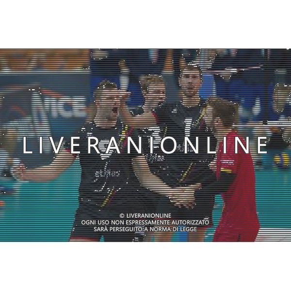 KATOWICE 31.08.2017 SPORT SIATKOWKA CEV MISTRZOSTWA EUROPY W PILCE SIATKOWEJ MEZCZYZN LOTTO EUROVOLLEY POLAND 2017 CEV VOLLEYBALL EUROPEAN CHAMPIONSHIP MEN BELGIUM - ITALY BELGIA - WLOCHY NZ. PIETER VERHEES (BEL) BRAM VAN DER DRIES (BEL) FOT. MICHAL CHWIEDUK / FOKUSMEDIA/NEWSPIX.PL --- Newspix.pl AG ALDO LIVERANI SAS ONLY ITALY *** Local Caption *** www.newspix.pl mail us: info@newspix.pl call us: 0048 022 23 22 222 --- Polish Picture Agency by Ringier Axel Springer Poland