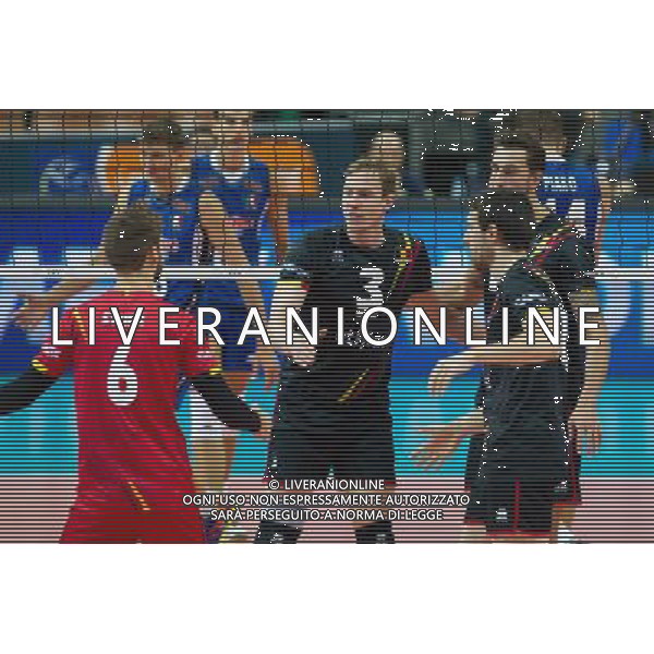KATOWICE 31.08.2017 SPORT SIATKOWKA CEV MISTRZOSTWA EUROPY W PILCE SIATKOWEJ MEZCZYZN LOTTO EUROVOLLEY POLAND 2017 CEV VOLLEYBALL EUROPEAN CHAMPIONSHIP MEN BELGIUM - ITALY BELGIA - WLOCHY NZ. SAM DEROO (BEL) FOT. MICHAL CHWIEDUK / FOKUSMEDIA/NEWSPIX.PL --- Newspix.pl AG ALDO LIVERANI SAS ONLY ITALY *** Local Caption *** www.newspix.pl mail us: info@newspix.pl call us: 0048 022 23 22 222 --- Polish Picture Agency by Ringier Axel Springer Poland