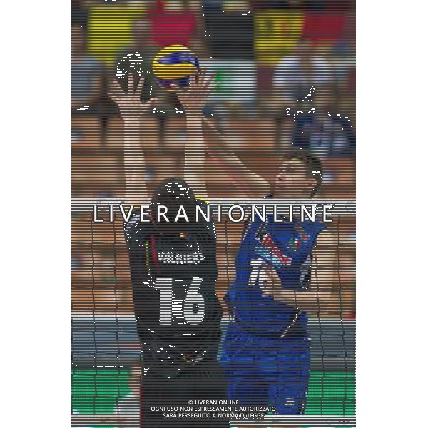 KATOWICE 31.08.2017 SPORT SIATKOWKA CEV MISTRZOSTWA EUROPY W PILCE SIATKOWEJ MEZCZYZN LOTTO EUROVOLLEY POLAND 2017 CEV VOLLEYBALL EUROPEAN CHAMPIONSHIP MEN BELGIUM - ITALY BELGIA - WLOCHY NZ. OLEG ANTONOV (ITA) FOT. MICHAL CHWIEDUK / FOKUSMEDIA/NEWSPIX.PL --- Newspix.pl AG ALDO LIVERANI SAS ONLY ITALY *** Local Caption *** www.newspix.pl mail us: info@newspix.pl call us: 0048 022 23 22 222 --- Polish Picture Agency by Ringier Axel Springer Poland