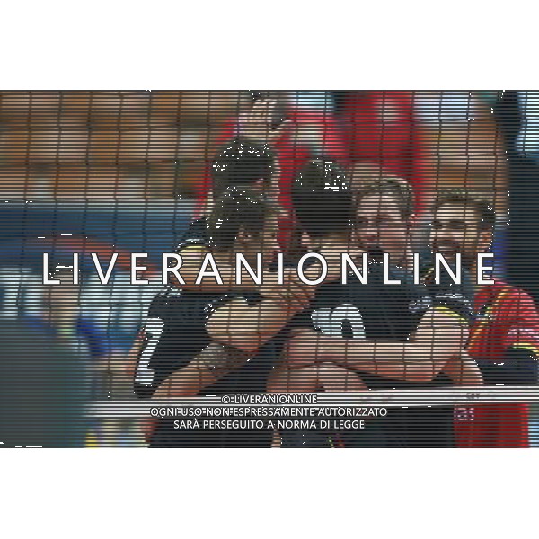 Katowice , Hala Spodek 31.08.2017 sport siatkowka Mistrzostwa Europy CEV 2017 Cwiercfinal 1/4 finalu Belgia - Wlochy NZ radosc Belgia FOT Michal Nowak / Newspix.pl Katowice , Spodek\'s Hall 31.08.2017 sport volleyball 2017 CEV Volleyball European Championship - Men Quarter-final 1/4 Italy - Belgium photo by Michal Nowak / Newspix.pl --- Newspix.pl AG ALDO LIVERANI SAS ONLY ITALY *** Local Caption *** www.newspix.pl mail us: info@newspix.pl call us: 0048 022 23 22 222 --- Polish Picture Agency by Ringier Axel Springer Poland
