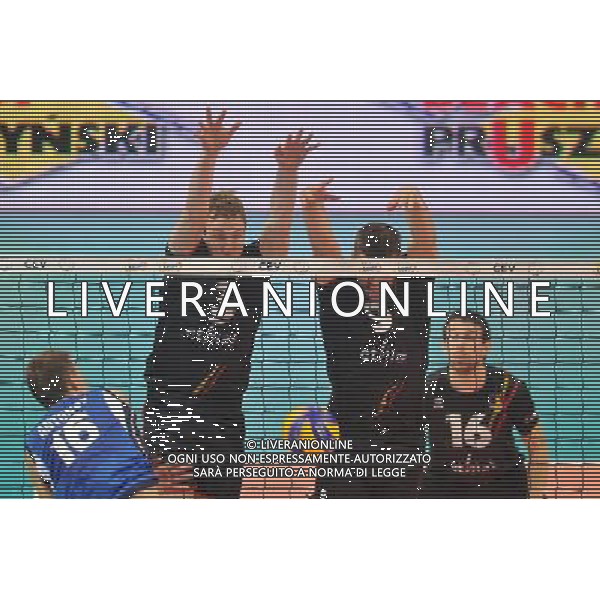2017.08.31 Katowice Siatkowka mezczyzn Lotto Mistrzostwa Europy 2017 Lotto Eurovolley 2017 Belgia - Wlochy N/z Deroo Sam (c), Verhees Pieter od Belgium Foto Rafal Rusek / PressFocus/NEWSPIX.PL 2017.08.31 Katowice European Men\'s Volleyball Championships 2017 Belgium - Italy Deroo Sam (c), Verhees Pieter od Belgium Credit: Rafal Rusek / PressFocus --- Newspix.pl AG ALDO LIVERANI SAS ONLY ITALY *** Local Caption *** www.newspix.pl mail us: info@newspix.pl call us: 0048 022 23 22 222 --- Polish Picture Agency by Ringier Axel Springer Poland
