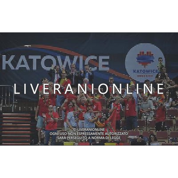 2017.08.31 Katowice Siatkowka mezczyzn Lotto Mistrzostwa Europy 2017 Lotto Eurovolley 2017 Belgia - Wlochy N/z Fans Foto Rafal Rusek / PressFocus/NEWSPIX.PL 2017.08.31 Katowice European Men\'s Volleyball Championships 2017 Belgium - Italy Fans Credit: Rafal Rusek / PressFocus --- Newspix.pl AG ALDO LIVERANI SAS ONLY ITALY *** Local Caption *** www.newspix.pl mail us: info@newspix.pl call us: 0048 022 23 22 222 --- Polish Picture Agency by Ringier Axel Springer Poland