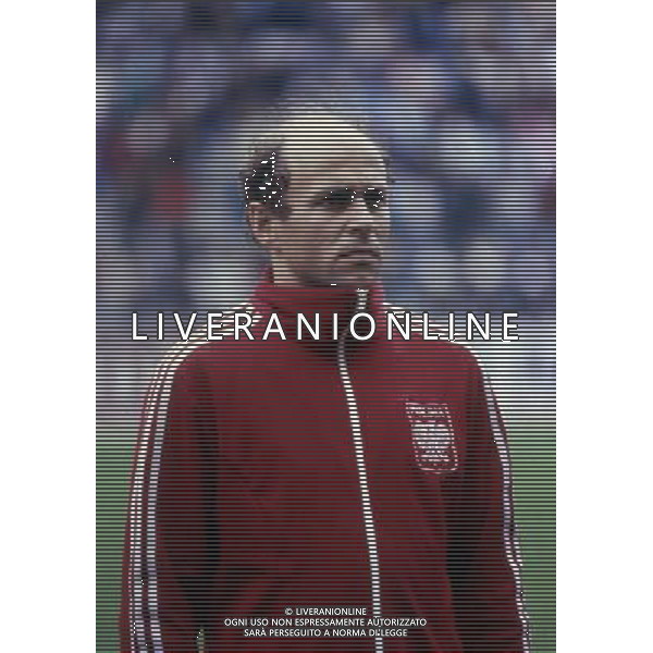 RETROSPETTIVA LATO GREGORZ CALCIATORE NELLA FOTO GREGORZ LATO CON LA MAGLIA DELLA NAZIONALE DELLA POLONIA AG ALDO LIVERANI SAS