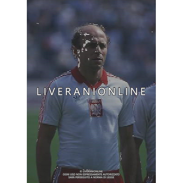 RETROSPETTIVA LATO GREGORZ CALCIATORE NELLA FOTO GREGORZ LATO CON LA MAGLIA DELLA NAZIONALE DELLA POLONIA AG ALDO LIVERANI SAS