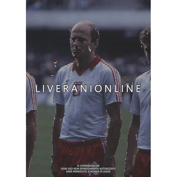 RETROSPETTIVA LATO GREGORZ CALCIATORE NELLA FOTO GREGORZ LATO CON LA MAGLIA DELLA NAZIONALE DELLA POLONIA AG ALDO LIVERANI SAS