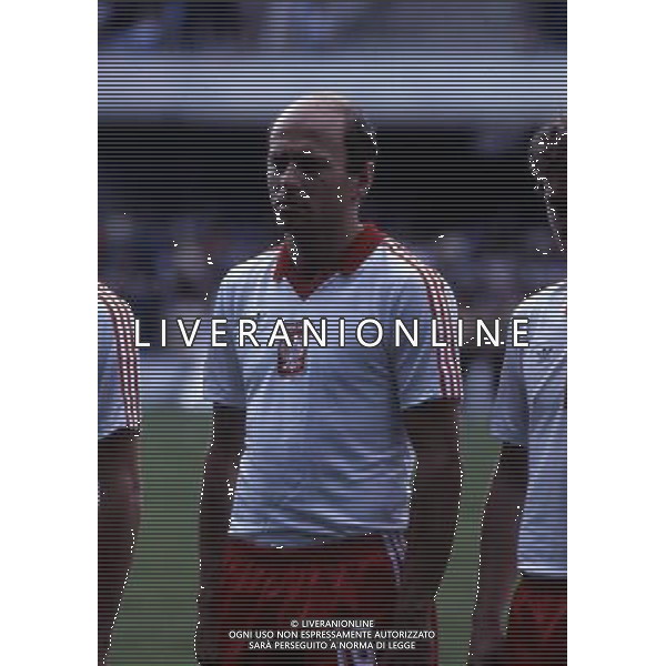 RETROSPETTIVA LATO GREGORZ CALCIATORE NELLA FOTO GREGORZ LATO CON LA MAGLIA DELLA NAZIONALE DELLA POLONIA AG ALDO LIVERANI SAS