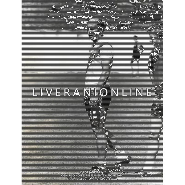 RETROSPETTIVA LATO GREGORZ CALCIATORE NELLA FOTO GREGORZ LATO CON LA MAGLIA DELLA NAZIONALE DELLA POLONIA AG ALDO LIVERANI SAS