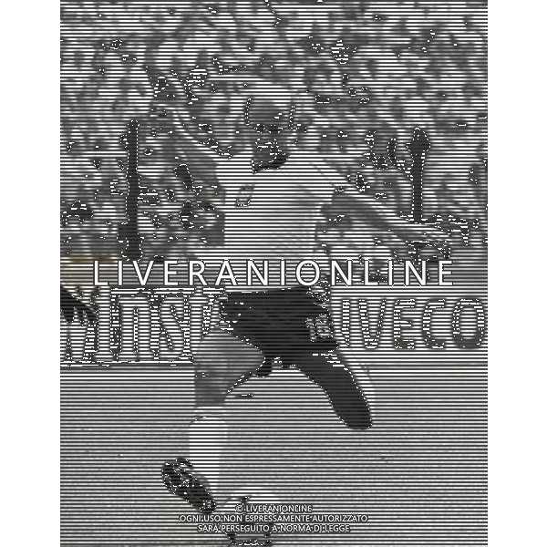 RETROSPETTIVA LATO GREGORZ CALCIATORE NELLA FOTO GREGORZ LATO CON LA MAGLIA DELLA NAZIONALE DELLA POLONIA AG ALDO LIVERANI SAS