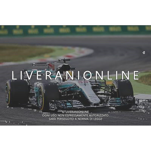 Lewis Hamilton (GBR) Mercedes AMG F1 W08. 01.09.2017. Formula 1 World Championship, Rd 13, Italian Grand Prix, Monza, Italy, Practice Day. AG ALDO LIVERANI SAS ONLY ITALY