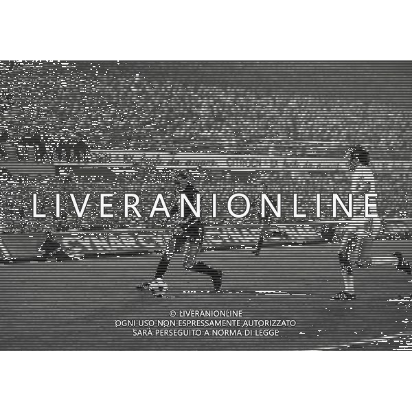 12-12-1984 MILANO- OTTAVI DI COPPA UEFA INTER AMBURGO 1-0 NELLA FOTO KARL HEINZ RUMMENIGGE AG ALDO LIVERANI SAS