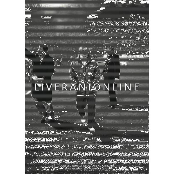 12-12-1984 MILANO- OTTAVI DI COPPA UEFA INTER AMBURGO 1-0 NELLA FOTO ERNEST HAPPEL ALLENATORE AMBURGO AG ALDO LIVERANI SAS