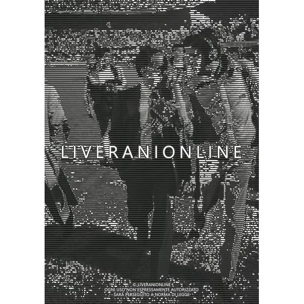 10-04 -1985 MILANO SEMIFINALI DI COPPA UEFA INTER REAL MADRID 2-0 NELLA FOTO AMANCIO ALLENATORE REAL MADRID AG ALDO LIVERANI SAS