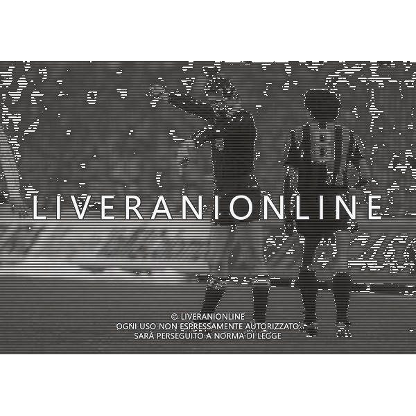 10-04 -1985 MILANO SEMIFINALI DI COPPA UEFA INTER REAL MADRID 2-0 NELLA FOTO ARBITRO Franz WÃ¶hrer (Austria) AG ALDO LIVERANI SAS