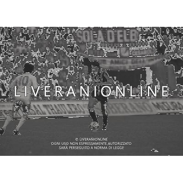 10-04 -1985 MILANO SEMIFINALI DI COPPA UEFA INTER REAL MADRID 2-0 NELLA FOTO ENRICO CUCCHI AG ALDO LIVERANI SAS