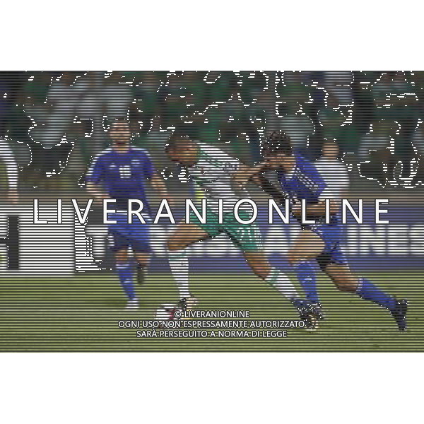 San Marino - Irlanda del Nord Qualificazioni Europee FIFA 2108 gruppo C 01/09/2017 nella foto: Magennis Josh Claudio Zamagni/Agenzia Aldo Liverani Magennis Josh during European Qualifiers FIFA World Cup 2018 international soccer match group C between San Marino and Northern Ireland at San Marino Olympic Stadium on September 1 2017 photo credit by Claudio Zamagni/Aldo Liverani Photo Agency