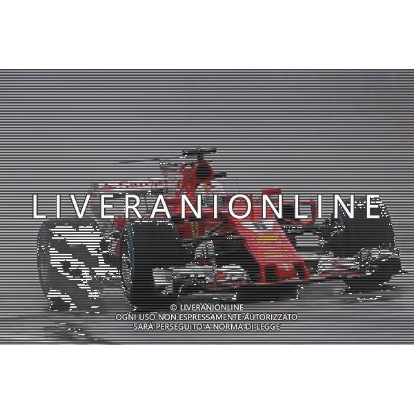 Sebastian Vettel (GER) Scuderia Ferrari 02.09.2017. Formula 1 World Championship, Rd 13, Italian Grand Prix, Monza, Italy, Qualifying Day. AG ALDO LIVERANI SAS ONLY ITALY