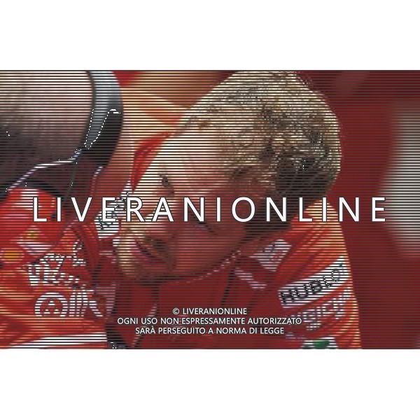 Sebastian Vettel (GER) Ferrari. / AGENZIA ALDO LIVERANI SAS - ITALY ONLY EDITORIAL USE ONLY - 02.09.2017. Formula 1 World Championship, Rd 13, Italian Grand Prix, Monza, Italy, Qualifying Day - Prove ufficiali qualifiche