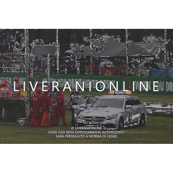 Romain Grosjean (FRA) Haas F1 Team VF-17 crashed during qualifying. 02.09.2017. Formula 1 World Championship, Rd 13, Italian Grand Prix, Monza, Italy, Qualifying Day. / AGENZIA ALDO LIVERANI SAS - ITALY ONLY EDITORIAL USE ONLY - 02.09.2017. Formula 1 World Championship, Rd 13, Italian Grand Prix, Monza, Italy, Qualifying Day - Prove ufficiali qualifiche