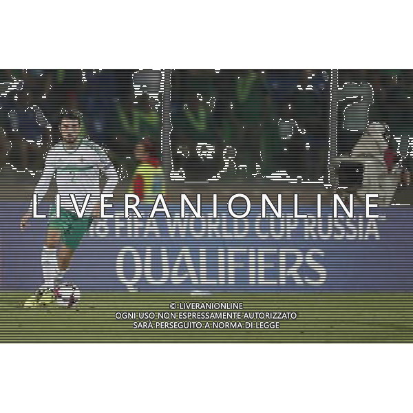 San Marino - Irlanda del Nord Qualificazioni Europee FIFA 2108 gruppo C 01/09/2017 nella foto: McLaughlin Conor Claudio Zamagni/Agenzia Aldo Liverani McLaughlin Conor during European Qualifiers FIFA World Cup 2018 international soccer match group C between San Marino and Northern Ireland at San Marino Olympic Stadium on September 1 2017 photo credit by Claudio Zamagni/Aldo Liverani Photo Agency