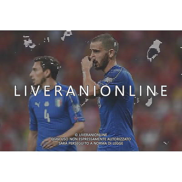 Qualificazioni al Campionato Mondiale FIFA Russia 2018 Gruppo G Madrid (Spagna) - 02.09.2017 Spagna-Italia Nella Foto:Leonardo Bonucci /Ag. Aldo Liverani