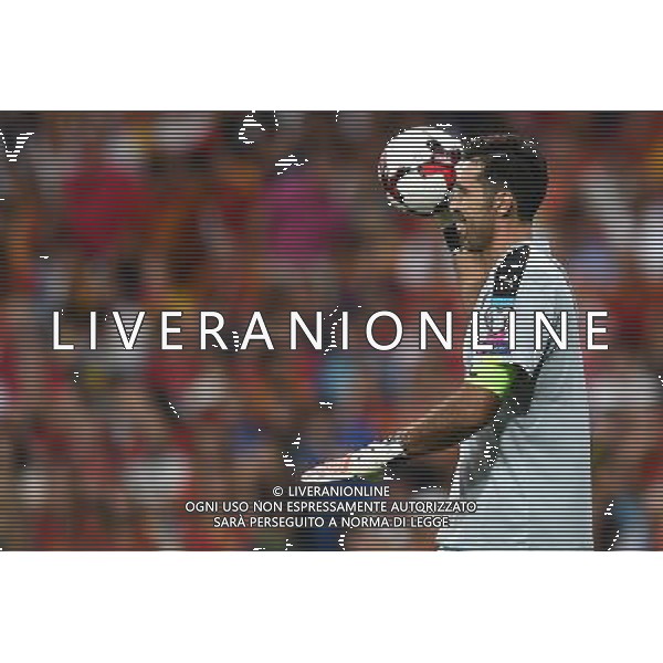 Qualificazioni al Campionato Mondiale FIFA Russia 2018 Gruppo G Madrid (Spagna) - 02.09.2017 Spagna-Italia Nella Foto:Gianluigi Buffon /Ag. Aldo Liverani