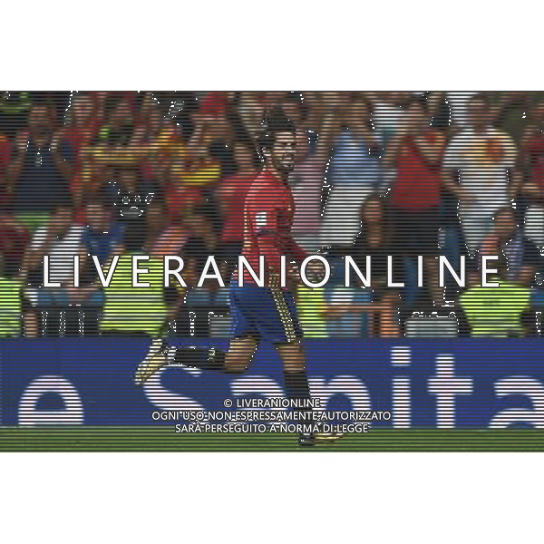 Qualificazioni al Campionato Mondiale FIFA Russia 2018 Gruppo G Madrid (Spagna) - 02.09.2017 Spagna-Italia Nella Foto:Isco Esulta Secondo Gol /Ag. Aldo Liverani