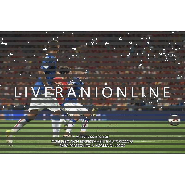 Qualificazioni al Campionato Mondiale FIFA Russia 2018 Gruppo G Madrid (Spagna) - 02.09.2017 Spagna-Italia Nella Foto:Secondo gol di Isco /Ag. Aldo Liverani