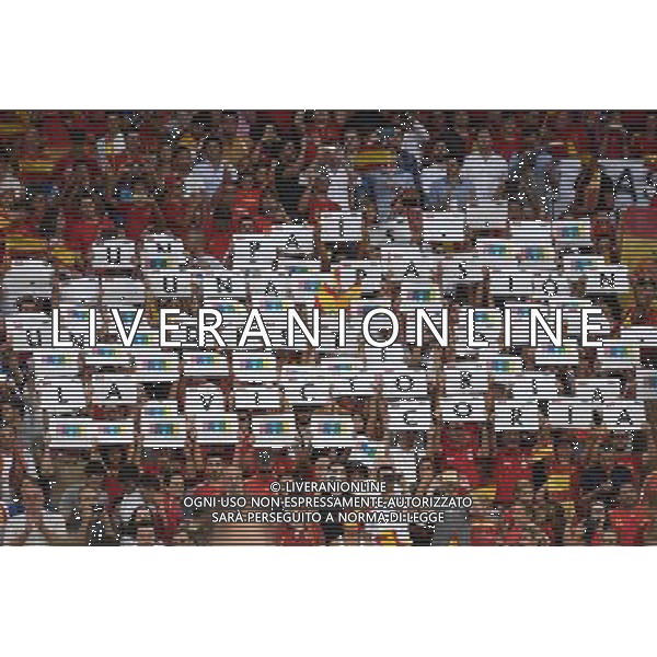 Qualificazioni al Campionato Mondiale FIFA Russia 2018 Gruppo G Madrid (Spagna) - 02.09.2017 Spagna-Italia Nella Foto:Tifosi Spagna /Ag. Aldo Liverani