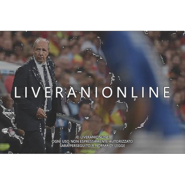 Qualificazioni al Campionato Mondiale FIFA Russia 2018 Gruppo G Madrid (Spagna) - 02.09.2017 Spagna-Italia Nella Foto:Giampiero Ventura /Ag. Aldo Liverani