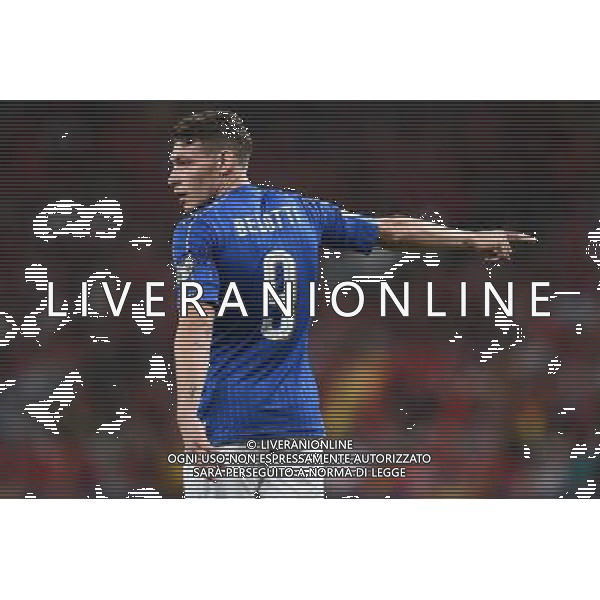 Qualificazioni al Campionato Mondiale FIFA Russia 2018 Gruppo G Madrid (Spagna) - 02.09.2017 Spagna-Italia Nella Foto:Andrea Belotti /Ag. Aldo Liverani