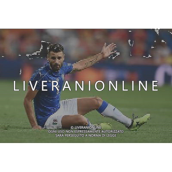 Qualificazioni al Campionato Mondiale FIFA Russia 2018 Gruppo G Madrid (Spagna) - 02.09.2017 Spagna-Italia Nella Foto:Antonio Candreva /Ag. Aldo Liverani