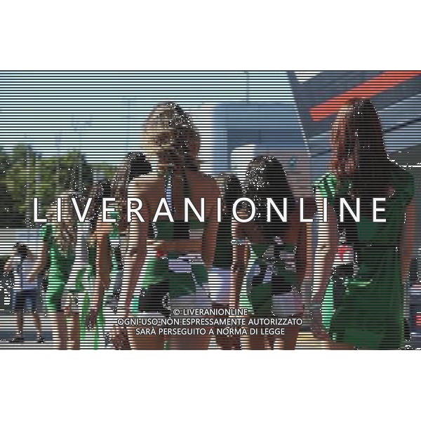Grid girls. 03.09.2017. Formula 1 World Championship, Rd 13, Italian Grand Prix, Monza, Italy, Race Day. AG ALDO LIVERANI SAS ONLY ITALY