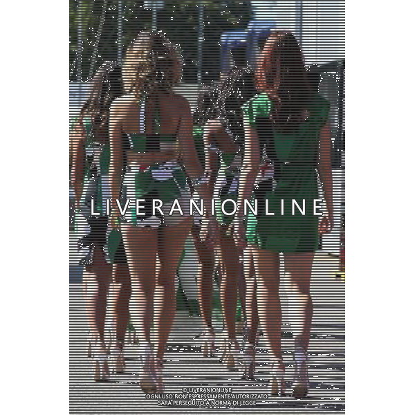 Grid girls. 03.09.2017. Formula 1 World Championship, Rd 13, Italian Grand Prix, Monza, Italy, Race Day. AG ALDO LIVERANI SAS ONLY ITALY