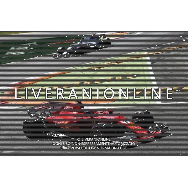 Kimi Raikkonen (FIN) Ferrari SF70H. 03.09.2017. Formula 1 World Championship, Rd 13, Italian Grand Prix, Monza, Italy, Race Day. AG ALDO LIVERANI SAS ONLY ITALY