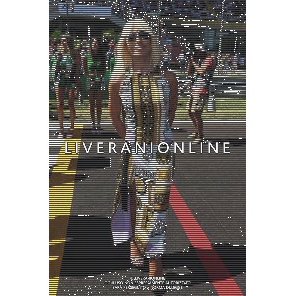 Donatella Versace (ITA) Versace Vice President on the grid. 03.09.2017. Formula 1 World Championship, Rd 13, Italian Grand Prix, Monza, Italy, Race Day. \' AG ALDO LIVERANI SAS ONLY ITALY