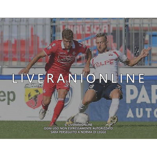 Campionato di Calcio Lega Pro Girone A 2017/2018 2a Giornata Piacenza - 03.09.2017 Piacenza-Cuneo Nella Foto:Masciangelo Edoardo - Quitadamo Gabriele /Ph.Vitez-Ag. Aldo Liverani
