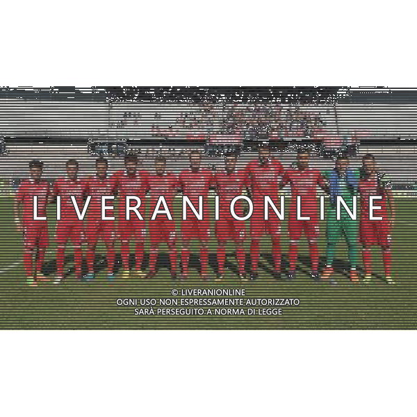 Campionato di Calcio Lega Pro Girone A 2017/2018 2a Giornata Piacenza - 03.09.2017 Piacenza-Cuneo Nella Foto:Piacenza Squadra Formazione Fumagalli,Di Cecco,Pergreffi,Masciangelo,Silva,Pederzoli,Romero,Bini,Della Latta,Zecca,Scaccabarozzi /Ph.Vitez-Ag. Aldo Liverani