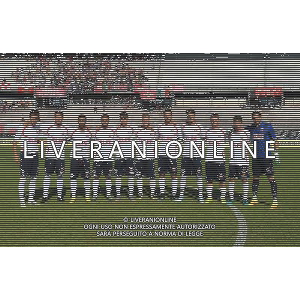 Campionato di Calcio Lega Pro Girone A 2017/2018 2a Giornata Piacenza - 03.09.2017 Piacenza-Cuneo Nella Foto:Cuneo Squadra Formazione Stancampiano,Rosso,Conrotto,Cristini,Zamparo,Aperi,Gerbaudo,Boni,Boniperti,Quitadamo,Testoni /Ph.Vitez-Ag. Aldo Liverani