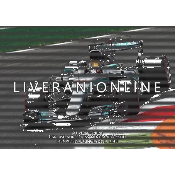 Monza ( MB ) 01/09/2017 Autodromo Nazionale di Monza. Formula 1 Gran Premio Heineken díItalia 2017 Nella foto: Lewis Hamilton ( GBR ) su MERCEDES PH Lauro Montagnini *** Local Caption *** AG ALDO LIVERANI SAS *** Local Caption *** AG ALDO LIVERANI SAS