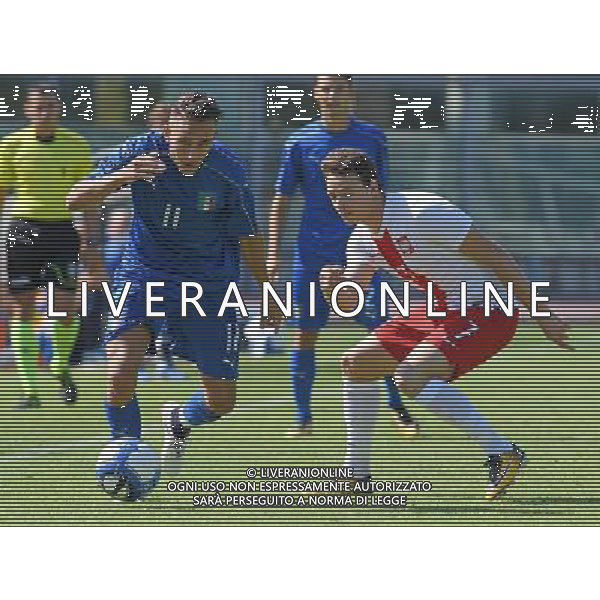Under 20 Elite League 2017/2018 Imola (BO) - 05.09.2017 Italia-Polonia Nella Foto:Simone Edera - Tomasz Nawotka /Ph.Vitez-Ag. Aldo Liverani