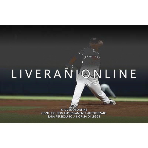 Baseball Italian League gara 3 Pirati Rimini vs T\'A San Marino 05/09/2017 nella foto: Ricardo Hernandez Â©Claudio Zamagni/Agenzia Aldo Liverani / AGENZIA ALDO LIVERANI SAS