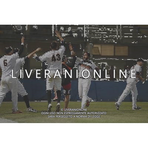 Baseball Italian League gara 3 Pirati Rimini vs T\'A San Marino 05/09/2017 nella foto: Vasquez Williams ©Claudio Zamagni/Agenzia Aldo Liverani 