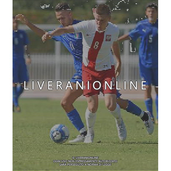 Under 20 Elite League 2017/2018 Imola (BO) - 05.09.2017 Italia-Polonia Nella Foto:Maciej Ambrosiewski - Simone Edera /Ph.Vitez-Ag. Aldo Liverani