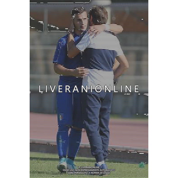 Under 20 Elite League 2017/2018 Imola (BO) - 05.09.2017 Italia-Polonia Nella Foto:Federico Bonazzoli - Federico Guidi /Ph.Vitez-Ag. Aldo Liverani