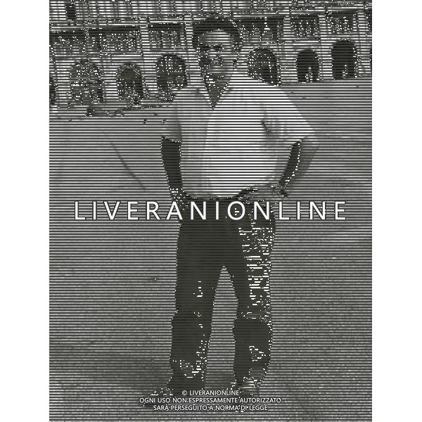 RETROSPETTIVA ITALO CUCCI GIORNALISTA SPORTIVO NELLA FOTO ITALO CUCCI AG ALDO LIVERANI SAS