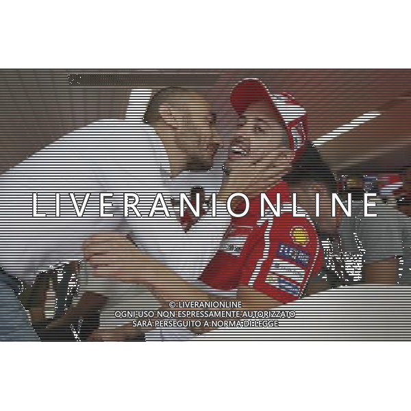 Motomondiale Gran Premio Tribul Mastercard di San Marino e della Riviera di Rimini 07/09/2017 nella foto: Claudio Domenicali e Andrea Dovizioso ©Claudio Zamagni/Agenzia Aldo Liverani Claudio Domenicali and Andrea Dovizioso during MotoGP Tribul Mastercard of San Marino on September 07, 2017 at Misano World Circuit Marco Simoncelli Misano Adriatico Italy photo credit by Claudio Zamagni/Aldo Liverani Photo Agency 