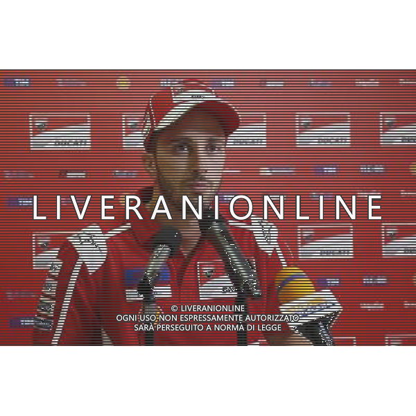 Motomondiale Gran Premio Tribul Mastercard di San Marino e della Riviera di Rimini 07/09/2017 nella foto: Andrea Dovizioso (Ducati Official Team) ©Claudio Zamagni/Agenzia Aldo Liverani Andrea Dovizioso (Ducati Official Team) during MotoGP Tribul Mastercard of San Marino on September 07, 2017 at Misano World Circuit Marco Simoncelli Misano Adriatico Italy photo credit by Claudio Zamagni/Aldo Liverani Photo Agency 