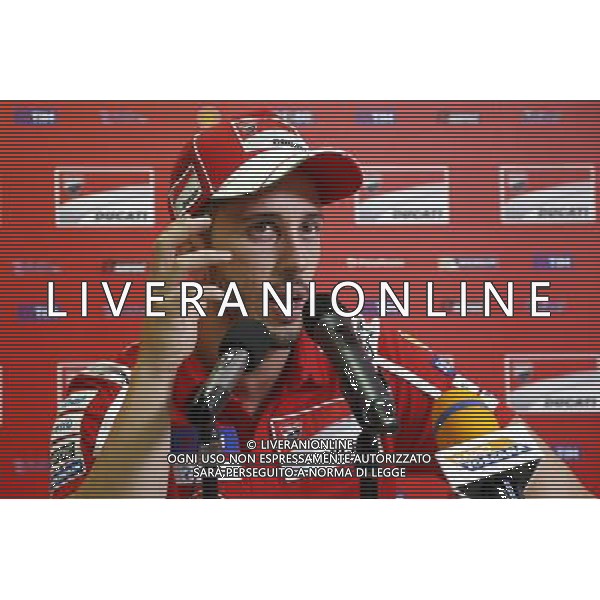 Motomondiale Gran Premio Tribul Mastercard di San Marino e della Riviera di Rimini 07/09/2017 nella foto: Andrea Dovizioso (Ducati Official Team) ©Claudio Zamagni/Agenzia Aldo Liverani Andrea Dovizioso (Ducati Official Team) during MotoGP Tribul Mastercard of San Marino on September 07, 2017 at Misano World Circuit Marco Simoncelli Misano Adriatico Italy photo credit by Claudio Zamagni/Aldo Liverani Photo Agency 
