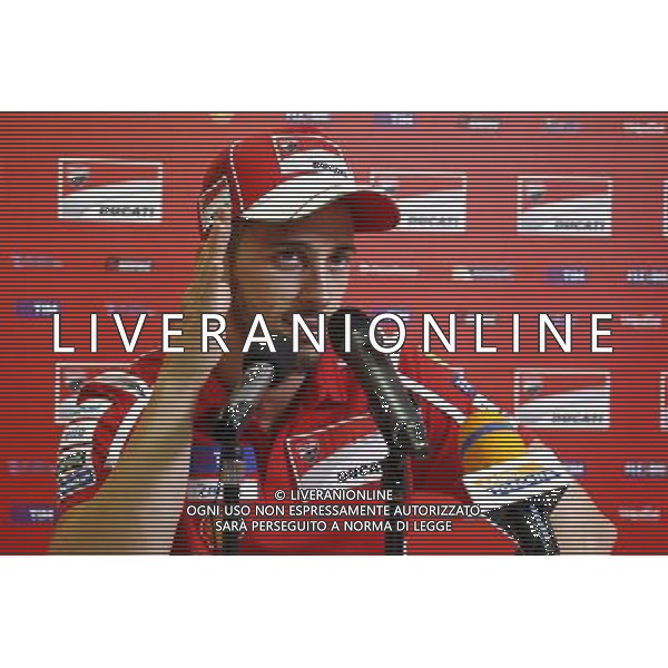 Motomondiale Gran Premio Tribul Mastercard di San Marino e della Riviera di Rimini 07/09/2017 nella foto: Andrea Dovizioso (Ducati Official Team) ©Claudio Zamagni/Agenzia Aldo Liverani Andrea Dovizioso (Ducati Official Team) during MotoGP Tribul Mastercard of San Marino on September 07, 2017 at Misano World Circuit Marco Simoncelli Misano Adriatico Italy photo credit by Claudio Zamagni/Aldo Liverani Photo Agency 